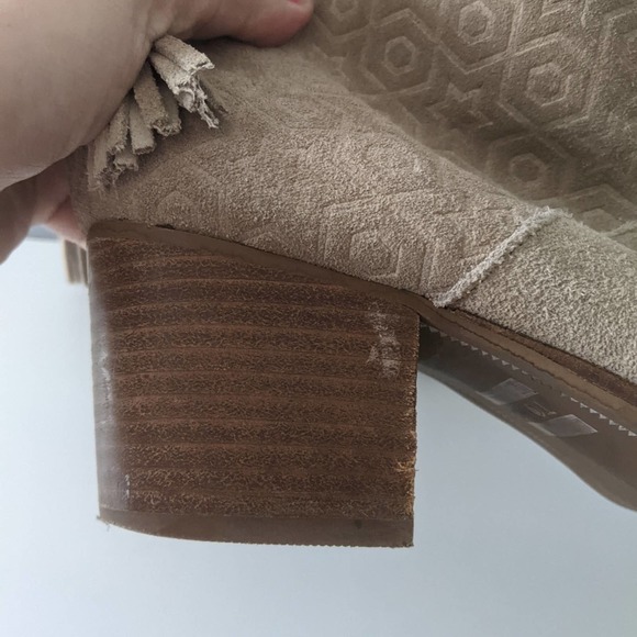 Toms Women Leila Embossed Bootie Size 9.5 - Picture 2 of 10